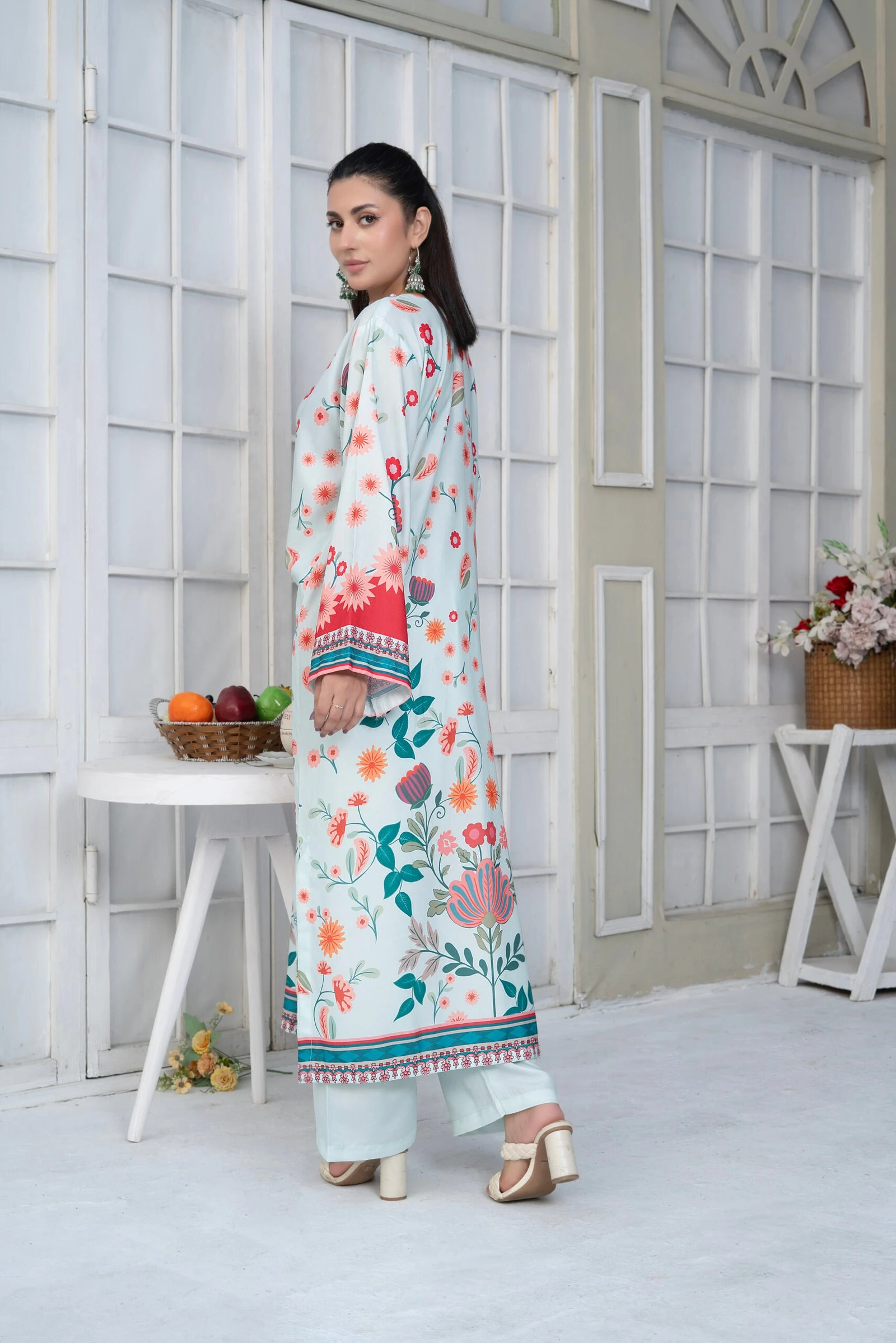 Minaal 2PC - White Tropical Suit